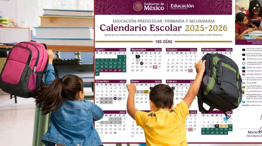 Megapuente de marzo 2026 en México habrá cuatro días de descanso para estudiantes