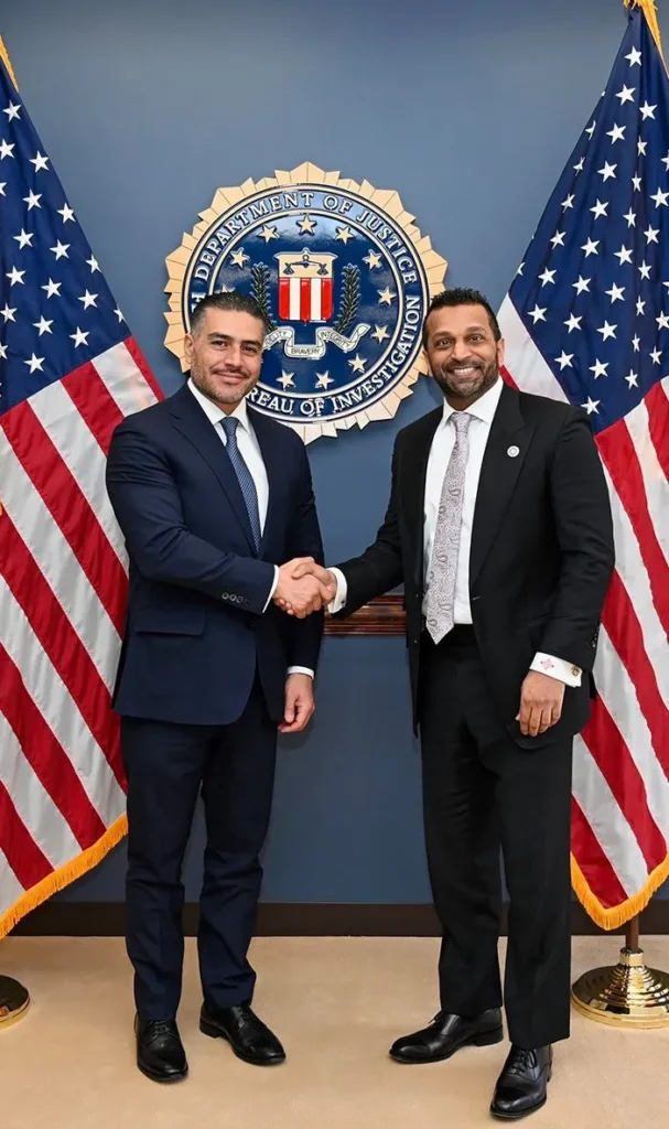 Omar García Harfuch sella alianza con el FBI