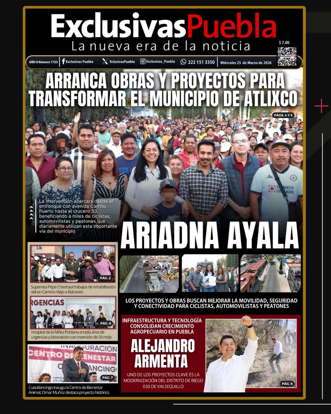 PORTADA PUEBLA 25 MARZO