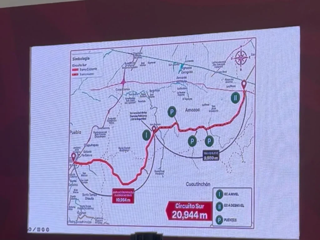 Periférico 5 de Mayo en Puebla estará listo en 2028