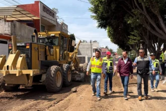 Avanza Gobierno de Pepe Chedraui con trabajos de rehabilitación vial en Bulevar Apulco