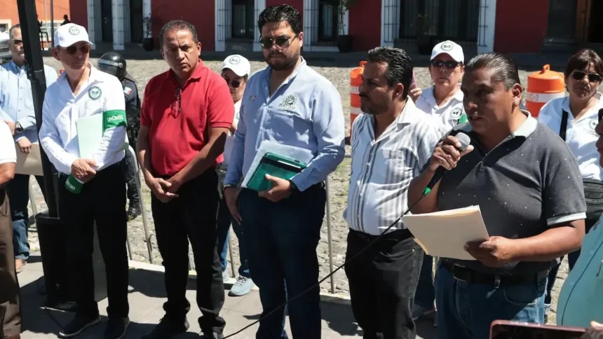 Cierres viales en Puebla por marcha del Día del Trabajo 2026 afectarán la movilidad en el centro