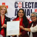 Desde San Pedro Cholula, Tonantzin Fernández da inicio a la Colecta Anual de la Cruz Roja