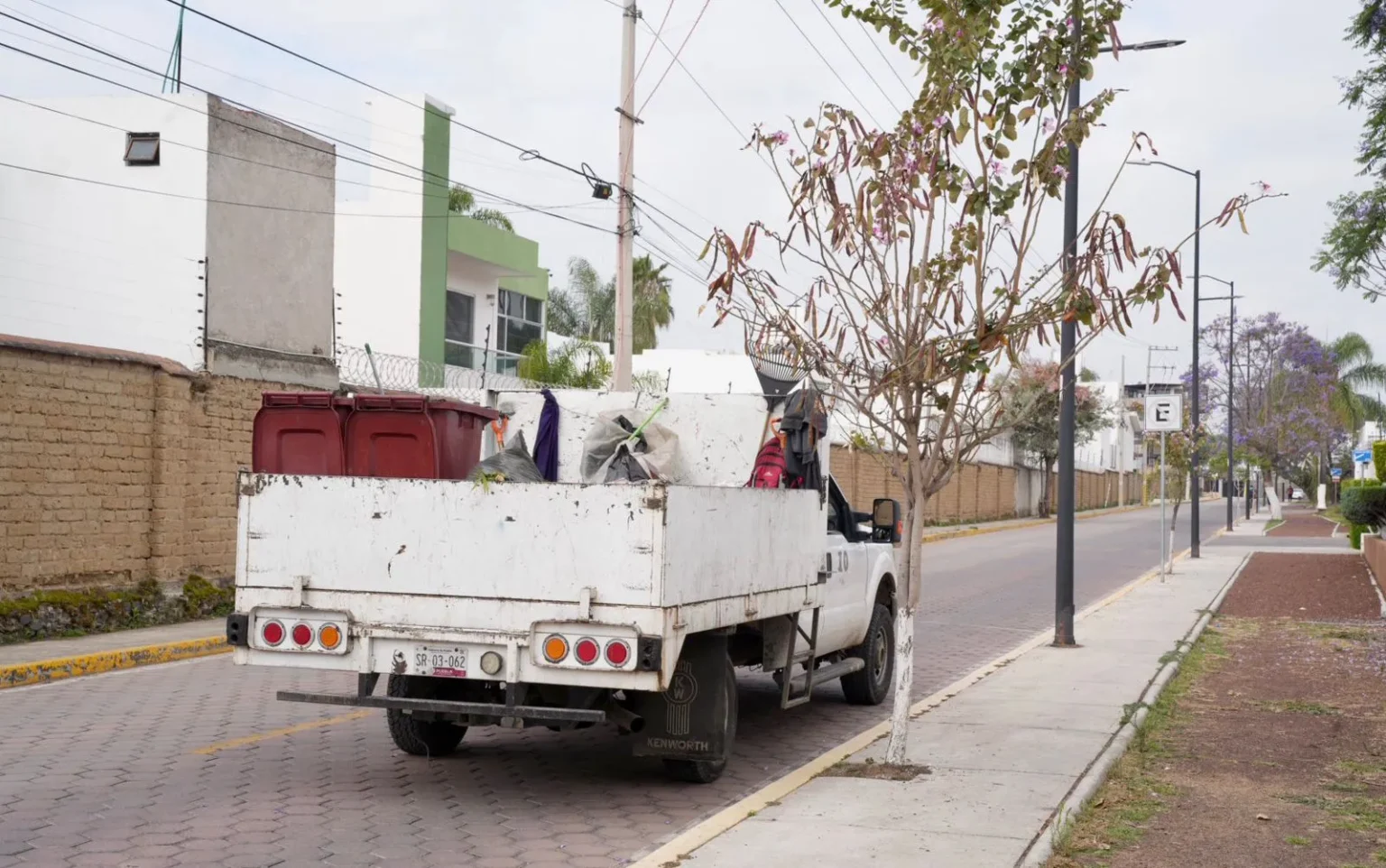 Garantiza Gobierno de San Pedro Cholula servicios de limpia en días festivos