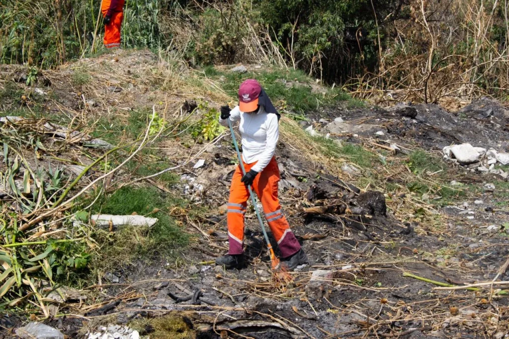 Gobierno de Pepe Chedraui inicia intervención de limpieza en barranca de Río Zapatero