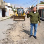 Inicia rehabilitación de drenaje sanitario y red de agua potable en calle Cofre de Perote en Texmelucan