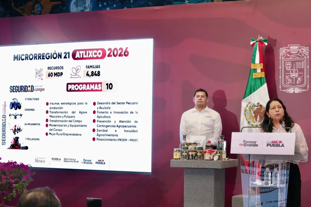 Microrregión 21 de Atlixco recibe inversión estatal en infraestructura y desarrollo