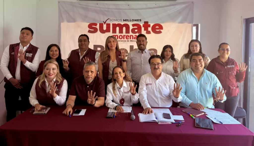 Morena Puebla reafirma su compromiso con la seguridad