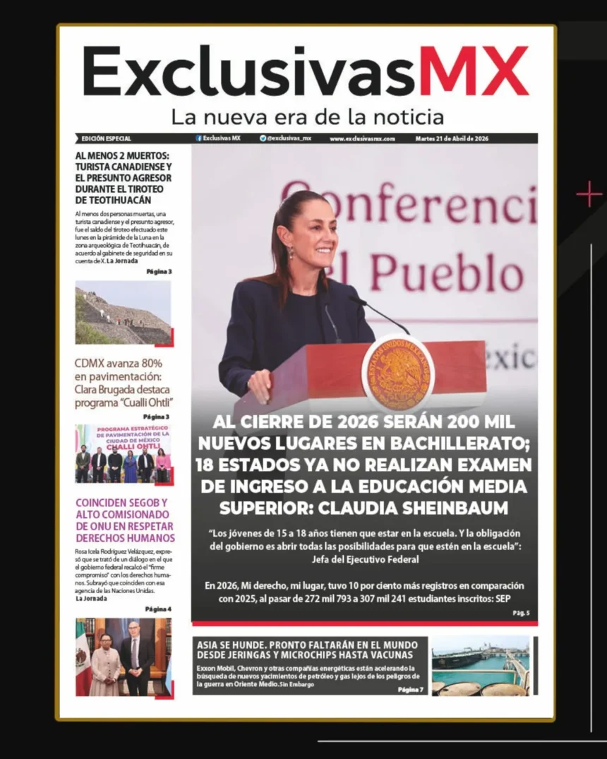 PORTADA MÉXICO 21 ABRIL