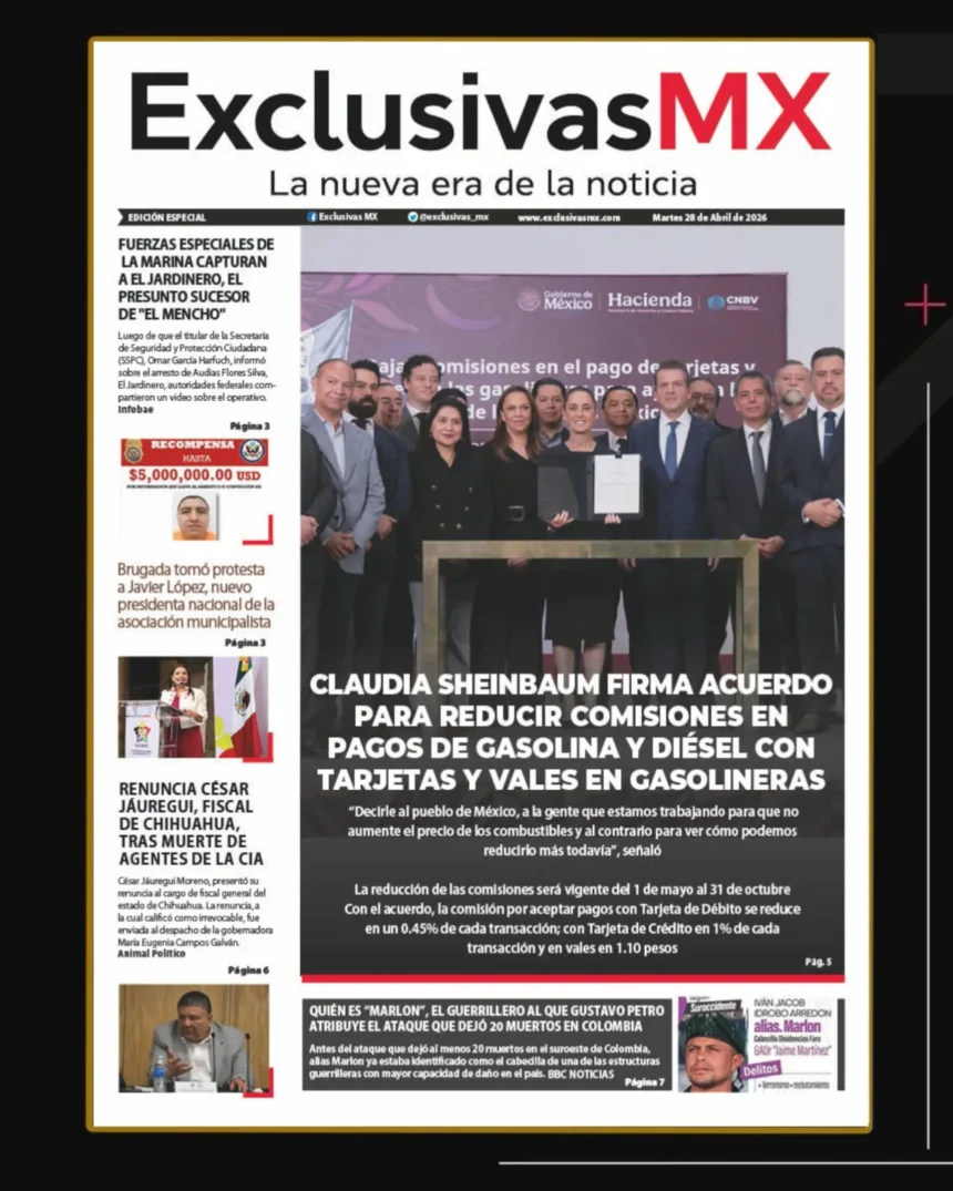 PORTADA MÉXICO 28 ABRIL