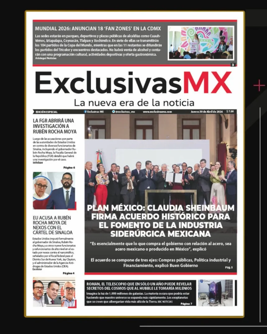 PORTADA MÉXICO 30 ABRIL