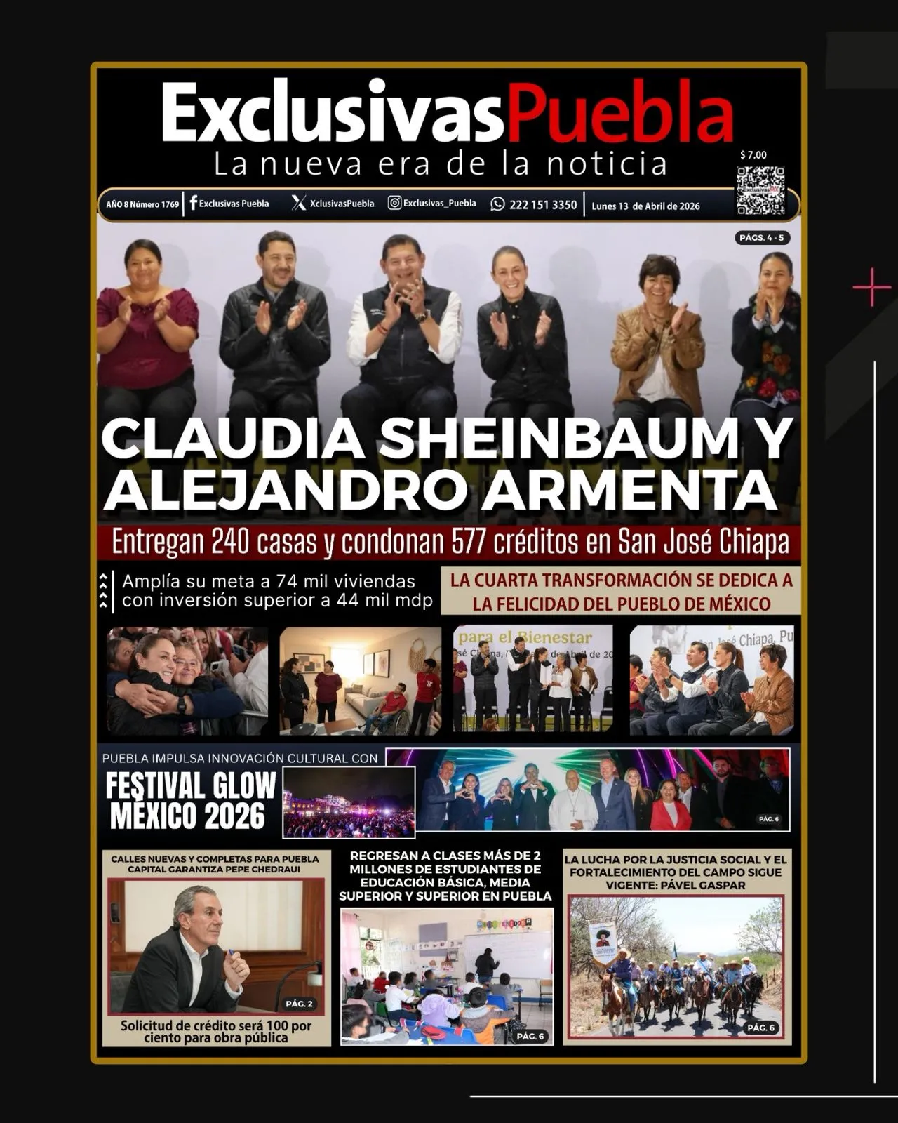 PORTADA PUEBLA 13 ABRIL