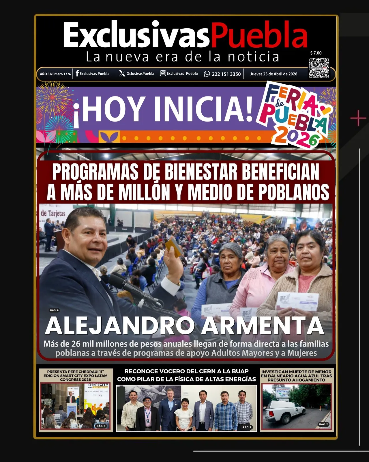 PORTADA PUEBLA 23 ABRIL