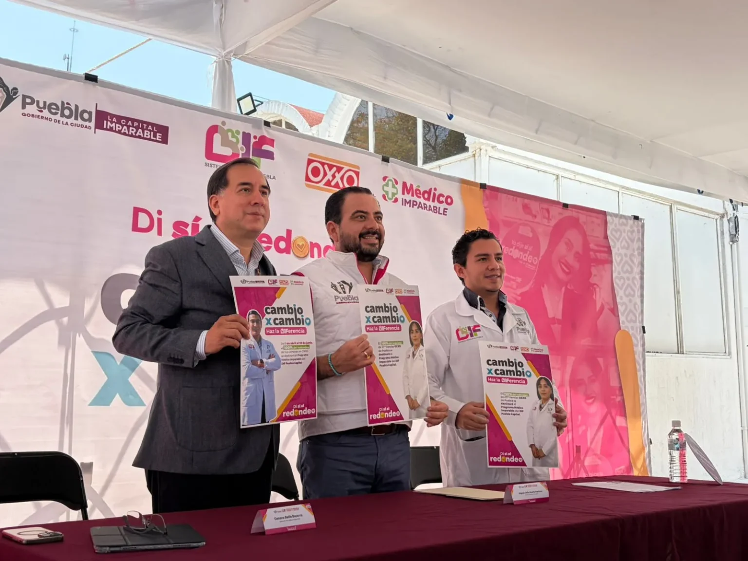 Programa Médico Imparable Puebla recibe apoyo de OXXO
