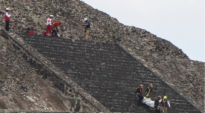 Teotihuacán exhibe fallas de seguridad y mantenimiento tras tiroteo