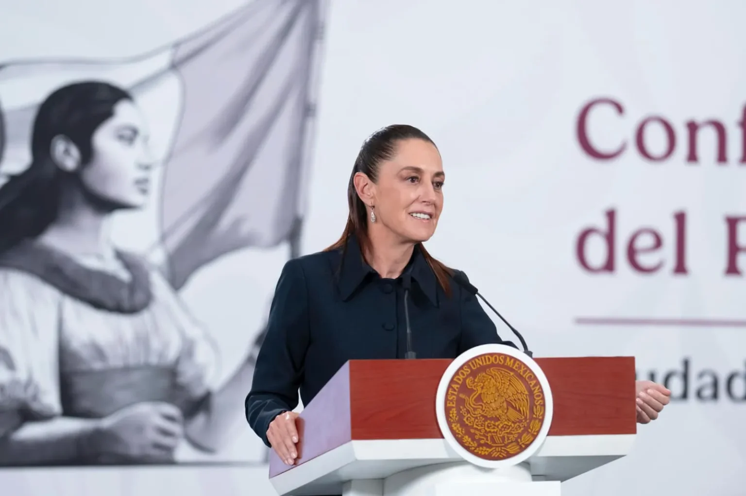 “Van muy bien” presidenta Claudia Sheinbaum celebra acumulado de más de 18 millones de pasajeros en el AIFA y de cerca de un millón en Mexicana de aviación