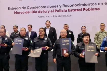 Gobierno de Puebla reconoce y dignifica valor policial