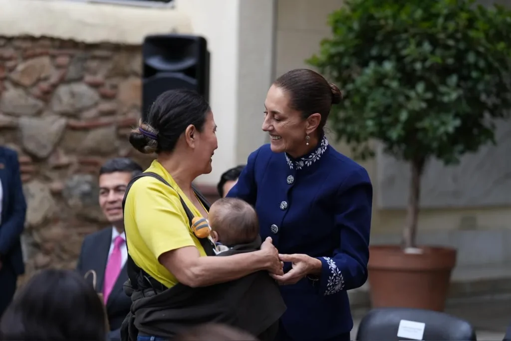 gira en Barcelona de la presidenta Claudia Sheinbaum