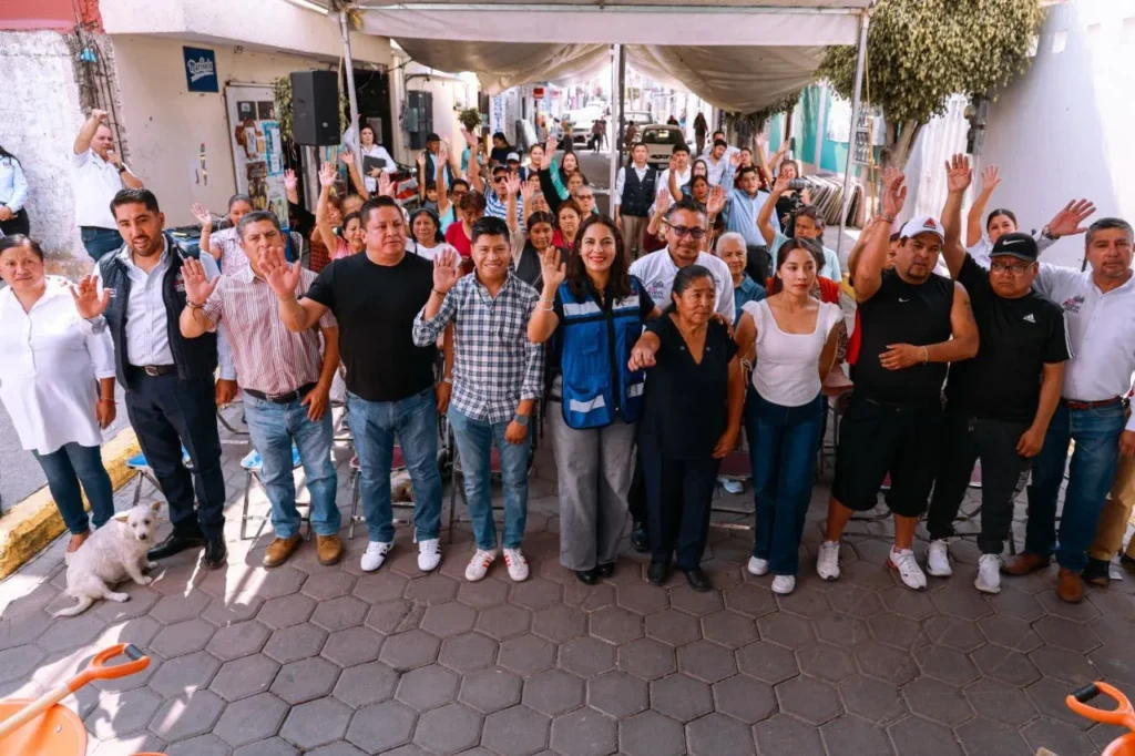 Arranca Lupita Cuautle rehabilitación de la Inspectoría en la colonia Lázaro Cárdenas