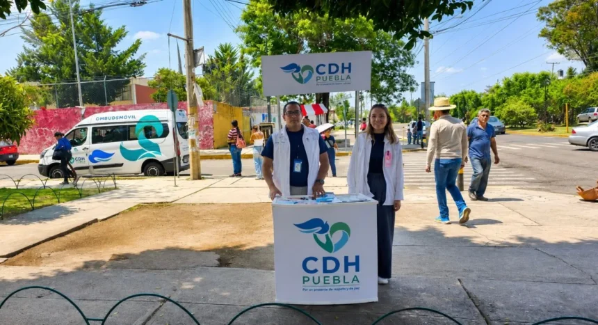 CDH Puebla llega a colonias y comunidades mediante Jornadas de Atención Ciudadana