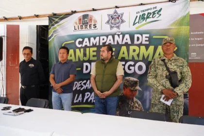 Campaña “Sí al Desarme, Sí a la Paz” promueve entrega voluntaria de armas en Libres