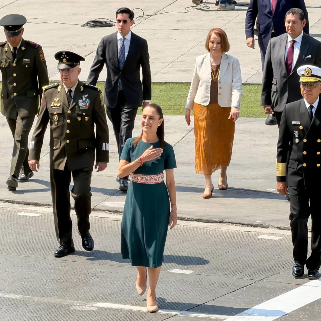 Claudia Sheinbaum en el 164 aniversario de la Batalla de Puebla