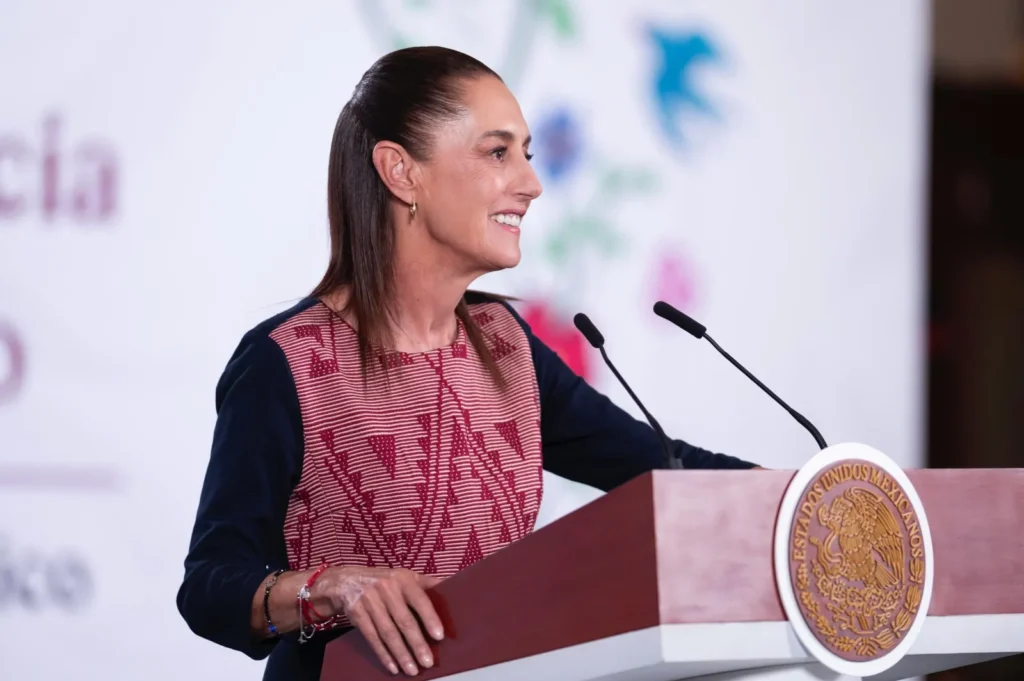 Claudia Sheinbaum presenta el programa cátedras de la diáspora mexicana dirigido a jóvenes investigadores en el exterior que mantienen vínculo con México