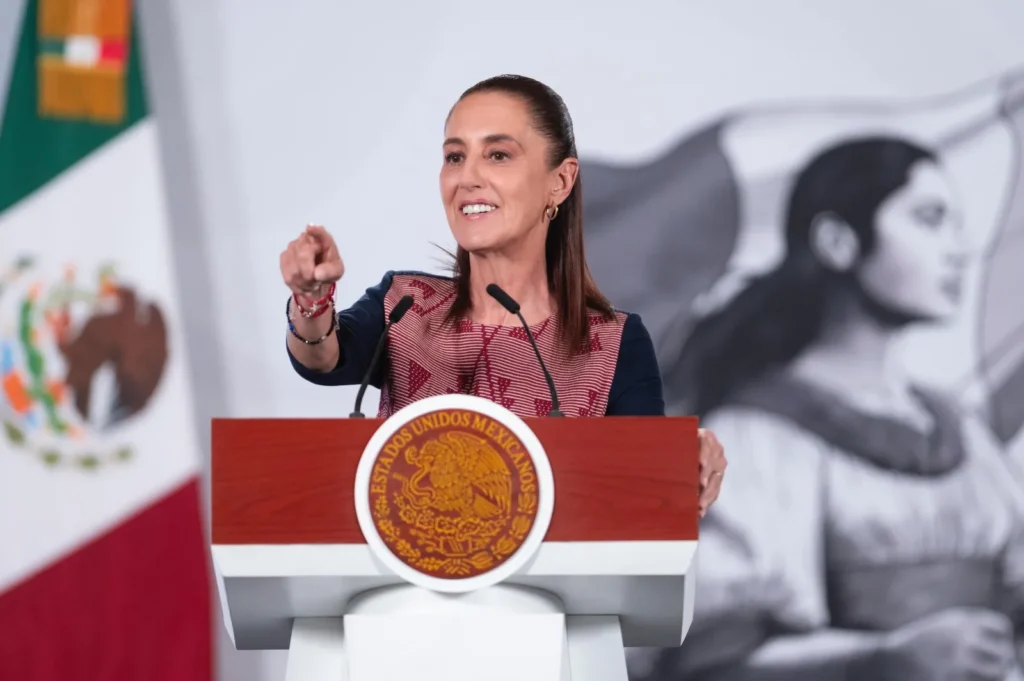 Claudia Sheinbaum presenta el programa cátedras de la diáspora mexicana dirigido a jóvenes investigadores en el exterior que mantienen vínculo con México