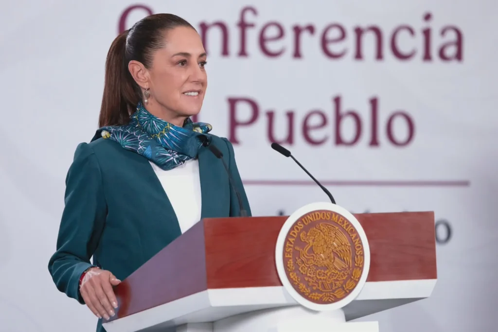 Coordinación de la estrategia nacional de seguridad reduce 40% los homicidios dolosos, presidenta Claudia Sheinbaum