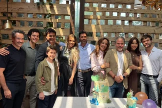 Elenco y producción de “El Renacer de Luna” le festejaron su cumpleaños a la protagonista Marisol del Olmo.