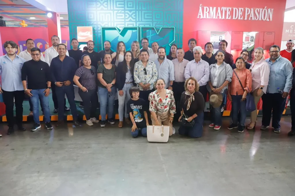 Empresarios de CANIRAC, CANAGRAF Y CICEPAC disfrutaron de la Feria de Puebla 2026