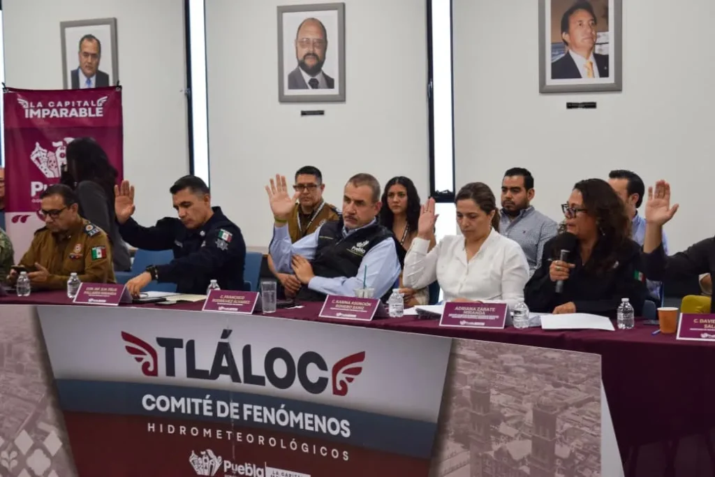 Gobierno de Pepe Chedraui intensifica estrategia preventiva en temporada de lluvias con el Comité “Tláloc”