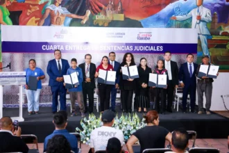 Gobierno de San Andrés Cholula entrega sentencias judiciales e inaugura módulo de atención jurídica