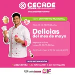 Habilita DIF Puebla Capital talleres de mayo en el CECADE