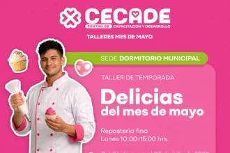 Habilita DIF Puebla Capital talleres de mayo en el CECADE