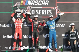 Helio Meza gana la Poblana 75 de Nascar México