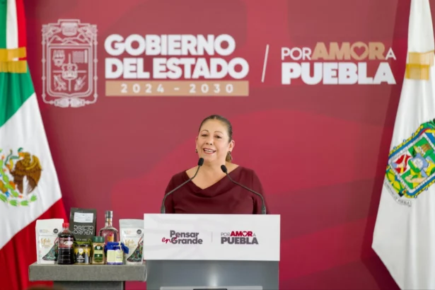 Laura Artemisa García se deslinda de promoción durante el evento