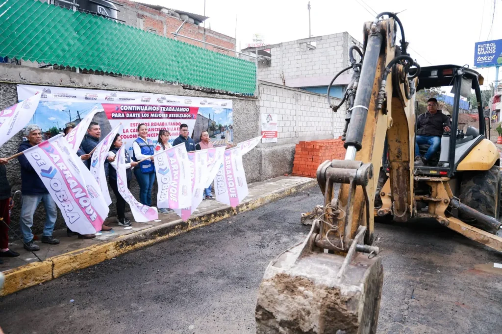 Lupita Cuautle arranca obra de rehabilitación en Concepción Guadalupe