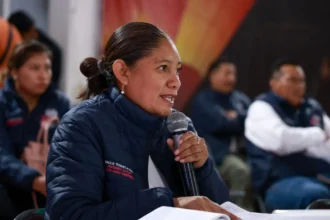 Lupita Cuautle supervisa avances y compromisos con juntas auxiliares e inspectorías