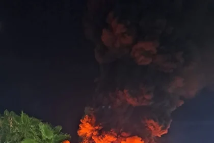 Luto en la Feria Tabasco Incendio en la Nave 1 deja saldo de 5 personas fallecidas