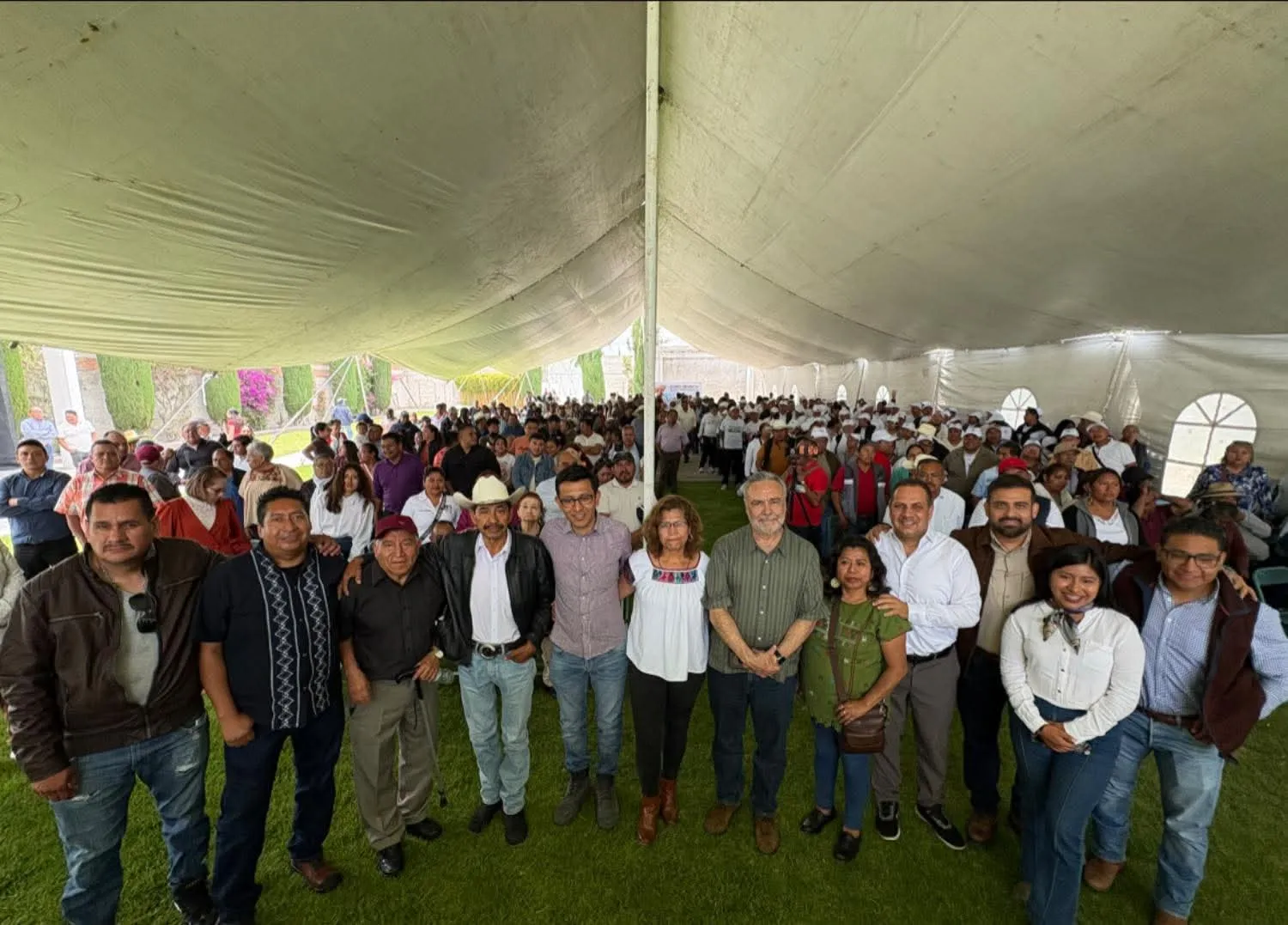 Miles de productores de la Región de Tepeaca, participan en el Foro Hídrico, retos y oportunidades”