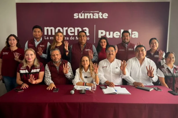 Morena Puebla convoca este domingo a asamblea en el Zócalo para respaldar la soberanía nacional