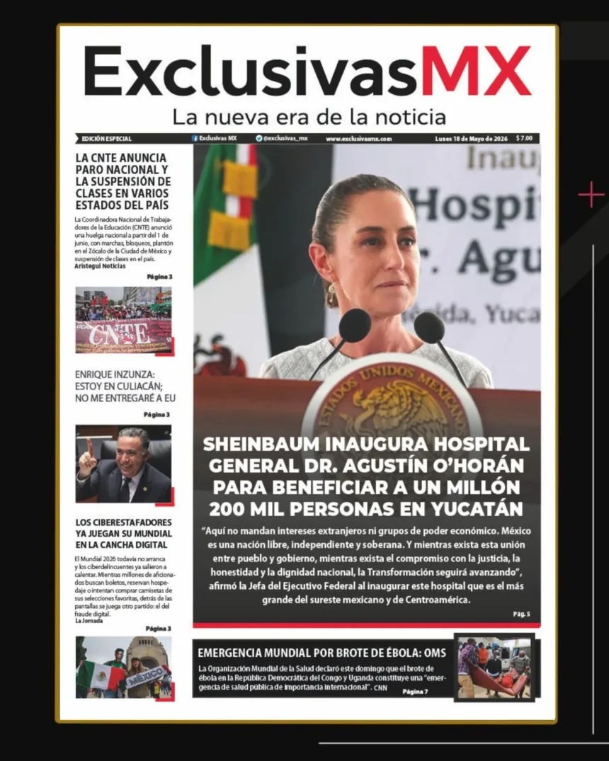 PORTADA MÉXICO 18 MAYO
