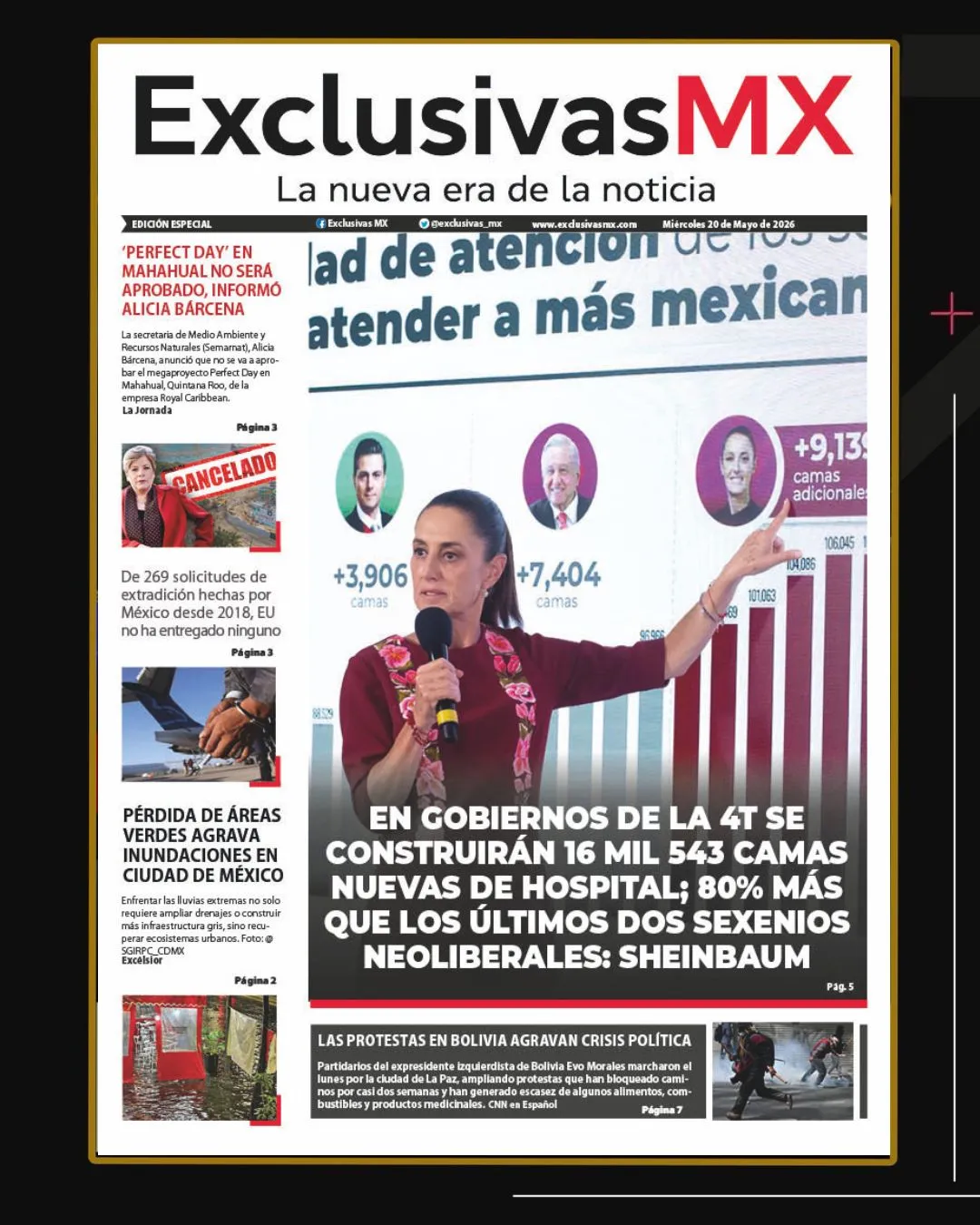 PORTADA MÉXICO 20 DE MAYO