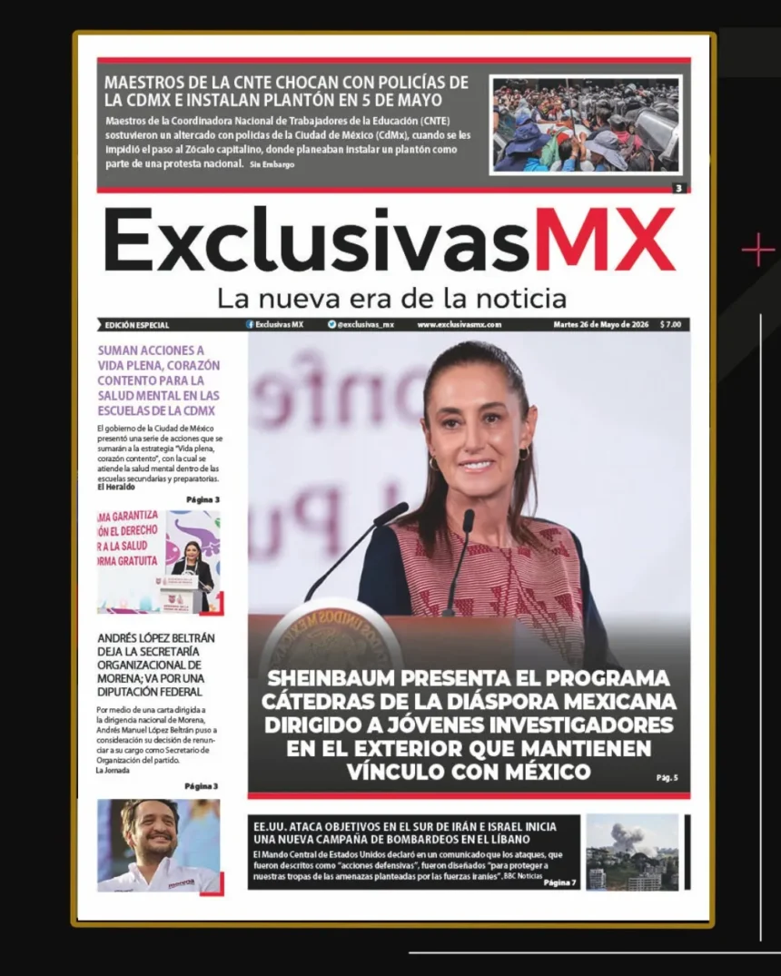 PORTADA MÉXICO 26 DE MAYO