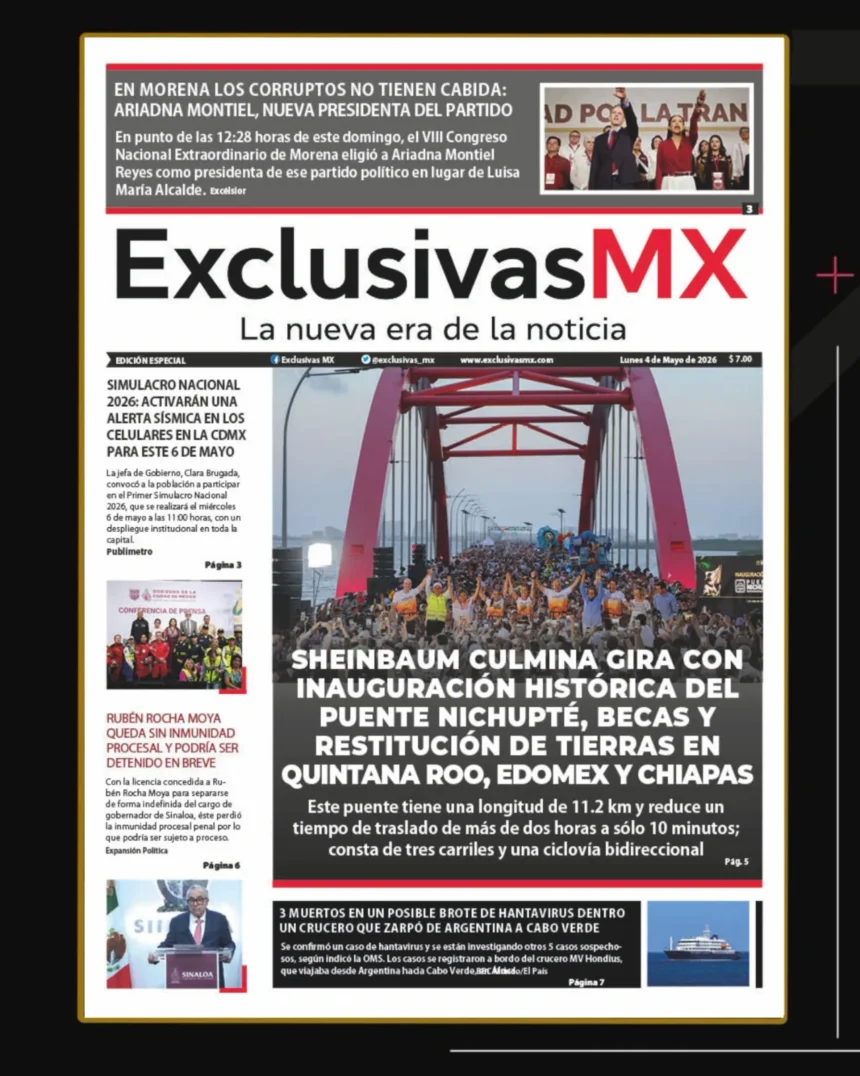 PORTADA MÉXICO 4 DE MAYO