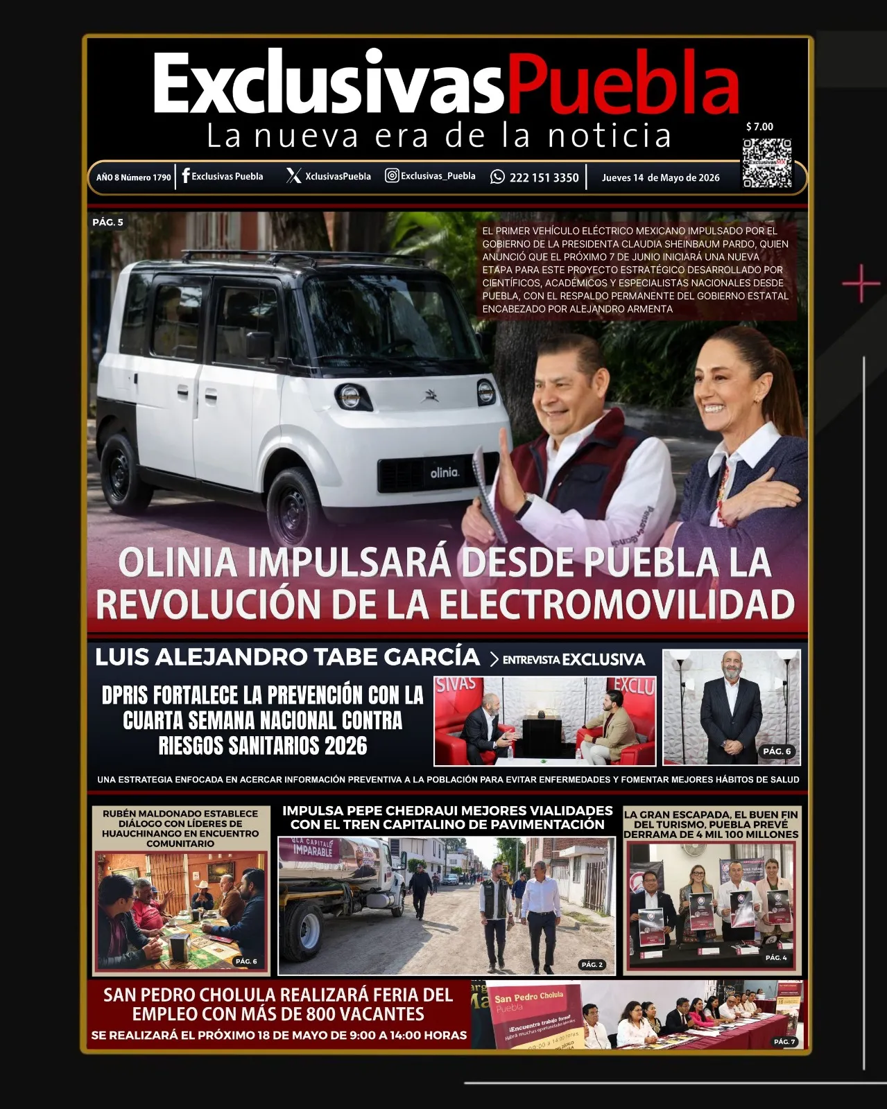PORTADA PUEBLA 14 MAYO