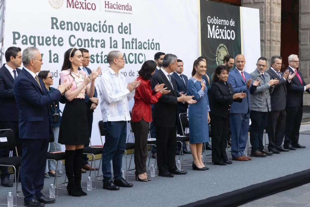 PRESIDENTA CLAUDIA SHEINBAUM, EMPRESAS PROVEEDORAS Y TIENDAS DE AUTOSERVICIO FIRMAN RENOVACIÓN DEL PACIC PARA MANTENER EL PRECIO DE LA CANASTA BÁSICA EN 910 PESOS