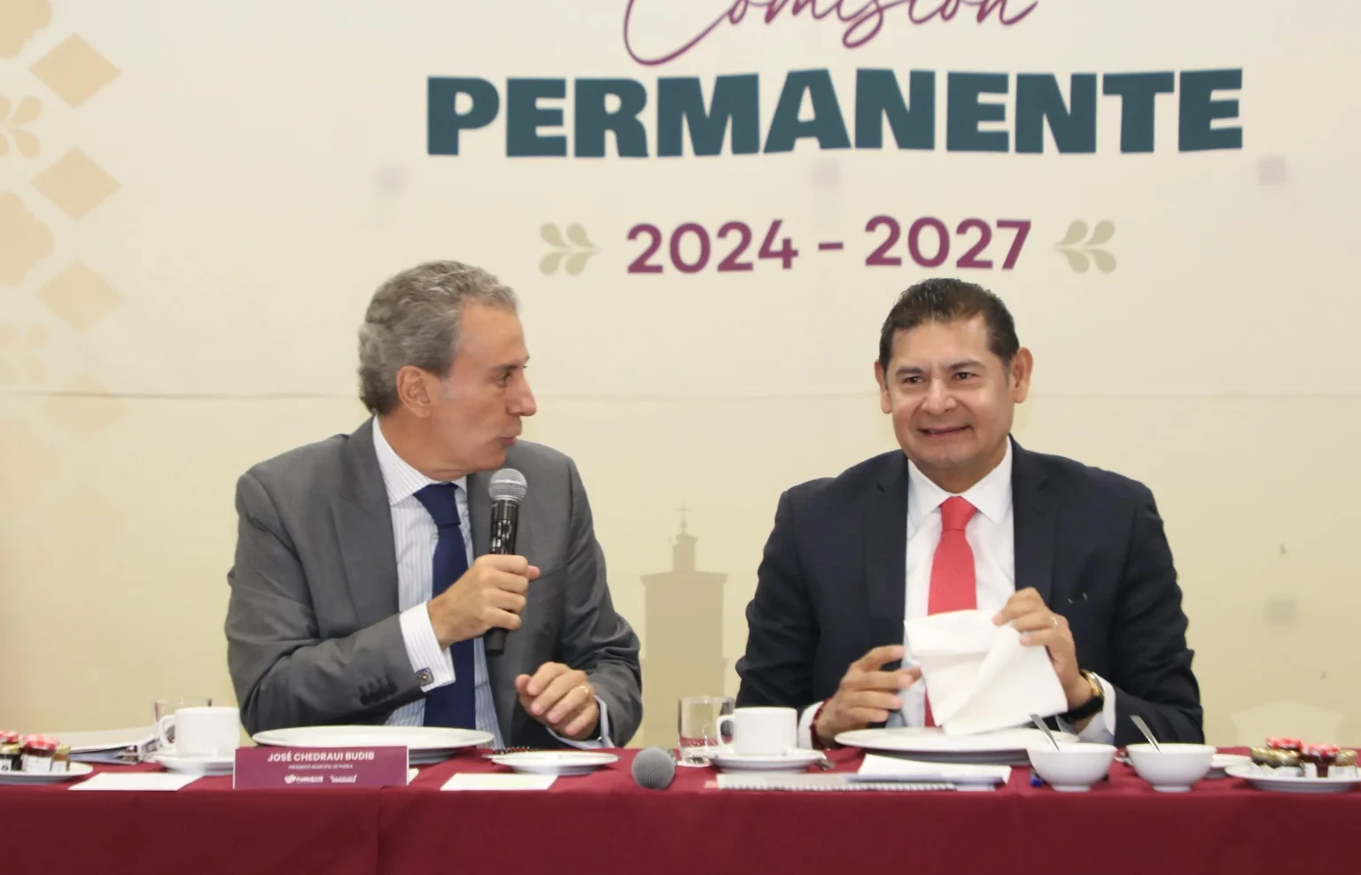 Presenta Pepe Chedraui Programa 360 ante Alejandro Armenta y el sector empresarial en la DGERI