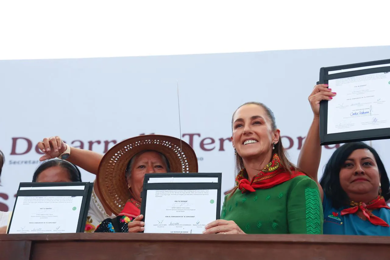 Presidenta Claudia Sheinbaum culmina gira en Quintana Roo